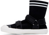 Thumbnail for your product : Y's Ys Black Sock Sneakers