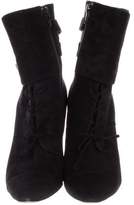 Thumbnail for your product : Manolo Blahnik Secunda Suede Boots
