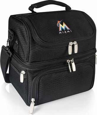 Picnic Time Miami Marlins Pranzo 7-Piece Insulated Cooler Lunch Tote Set