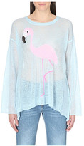 Thumbnail for your product : Wildfox Couture Pink Pet Roadie Knitted Jumper