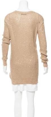 Stella McCartney Sequined V-Neck Sweater