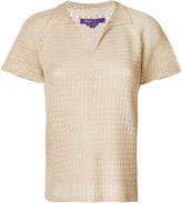 Thumbnail for your product : Ralph Lauren crochet polo shirt