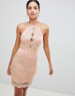 ax paris lace bodycon dress