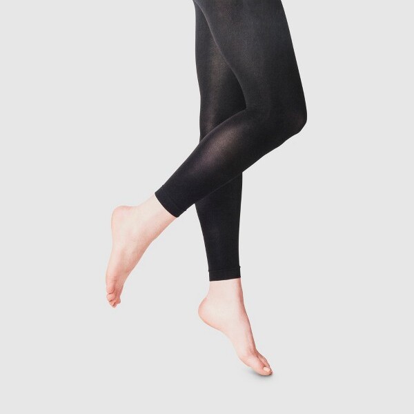 Women's Basketweave Pattern Tights - A New Day™ Black : Target