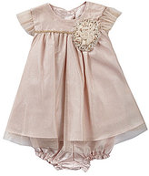 Thumbnail for your product : Laura Ashley Newborn-24 Months Mesh Corsage Dress