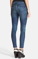 Thumbnail for your product : Rag and Bone 3856 rag & bone/JEAN 'RBW23' Crop Jeans (Oil Stain)