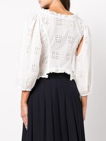 Thumbnail for your product : Sandy Liang Palisade long sleeve blouse
