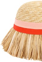 Thumbnail for your product : Mi Mi Sol Straw Hat W/ Fringes