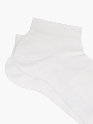 Falke Family Stretch-cotton Ankle Socks - White