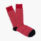 Thumbnail for your product : J.Crew Tipped microstriped socks