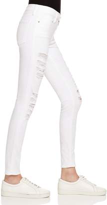 Frame Le Color Ripped Jeans in Blanc