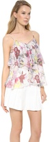 Thumbnail for your product : Marchesa Voyage Ruffle Fleur Camisole