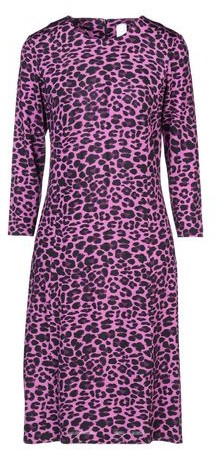 Purple animal print dress Clearance