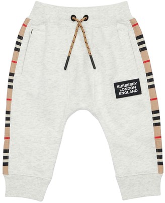 burberry pants kids grey