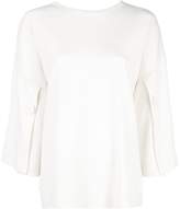 Thumbnail for your product : Adam Lippes slit sleeve knitted top