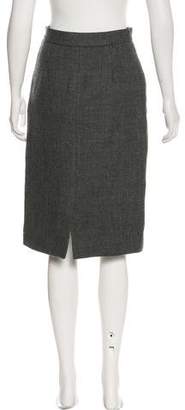 Prada Wool Knee-Length Skirt