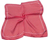Thumbnail for your product : Fat-catz-copy-catz 4 Colours: Small 50cm Square Polka Dots Spotted neck silk satin feel ladies fashion scarf - posted from London (red/white polka dots 50cm scarf)