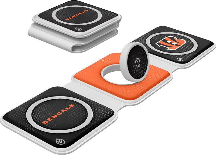 Keyscaper Cincinnati Bengals 3-in-1 Foldable Charger