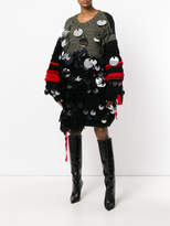 Thumbnail for your product : Ports 1961 oversized sequin sweater dress