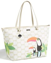 Thumbnail for your product : Kate Spade 'bow Tile - Francis' Baby Bag