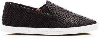 Joie Kidmore Croc Embossed Slip-On Sneakers