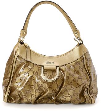 Gucci Pre-Owned GG Crystal D-Gold Hobo Bag
