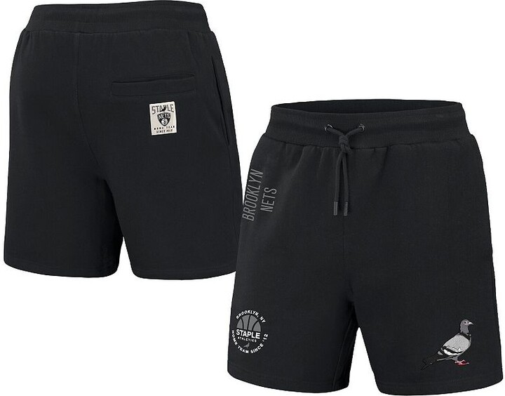 Staple Men's NBA x Black Brooklyn Nets Home Team Shorts