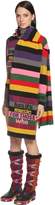 Thumbnail for your product : Etro Intarsia Striped Wool Scarf