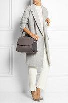 Thumbnail for your product : Nina Ricci Lutece medium leather and suede shoulder bag