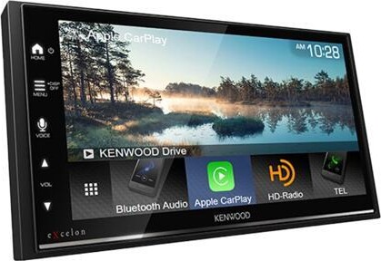 Kenwood DMX709S 6.8' Digital Multimedia Receiver w/ License Plate Backup Camera