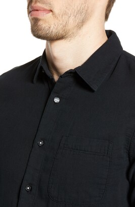 Kato The Ripper Organic Cotton Gauze Button-Up Shirt