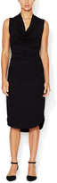 Thumbnail for your product : Three Dots Jersey Ruched Cowlneck Dress