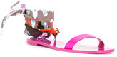 Thumbnail for your product : Emilio Pucci printed ankle sandals
