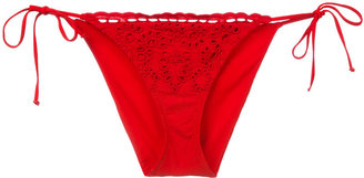 Ermanno Scervino lace tie-side bikini bottoms