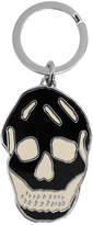 Thumbnail for your product : Alexander McQueen Black Skull Keychain