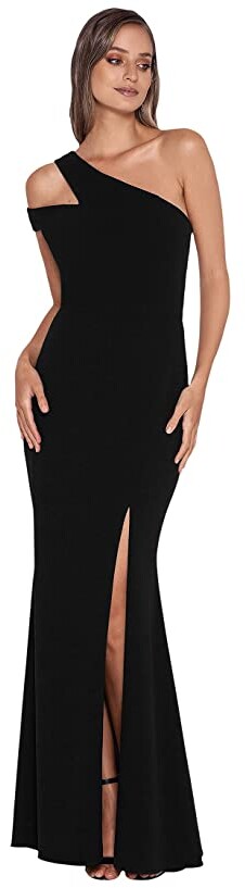 xscape long black dress