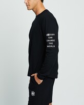 Thumbnail for your product : Park Black Printed T-Shirts - SCCTW Long Sleeve T-Shirt - Unisex