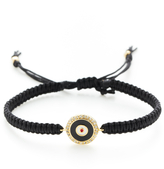 Thumbnail for your product : Tai Gold & Silk Eye Bracelet
