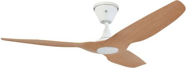Big Ass Fans Haiku Coastal 52 in. Smart Outdoor Coastal Caramel/White Universal Mount Ceiling Fan with 2700K LED with Remote App