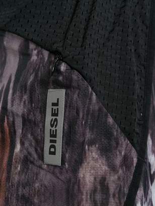 Diesel patterned loose fit trousers