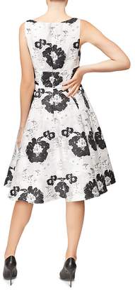 Betsey Johnson Floral Jacquard Dress
