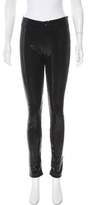 Thumbnail for your product : Alice + Olivia Mid-Rise Embellished Leggings