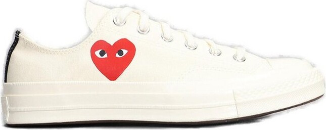 Comme des Garçons PLAY X Converse Chuck 70 Lace-Up Sneakers