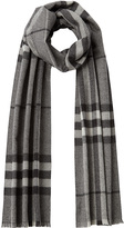 Thumbnail for your product : Burberry Shoes & Accessories Merino Wool Check Scarf