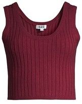 Thumbnail for your product : 525 America Rib-Knit Crop Tank Top