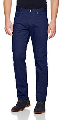 Celio mens GOPOCKETT Straight Trousers - Blue - 34W x 48L, (48 EU)