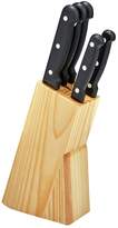 Thumbnail for your product : Argos Home 5 Piece Knife Set with Wooden Knife Block