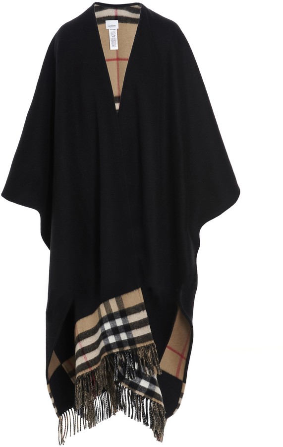 burberry cashmere cape