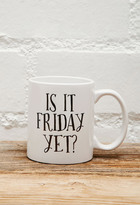 Thumbnail for your product : Forever 21 Tickled Teal Is It Friday Mug