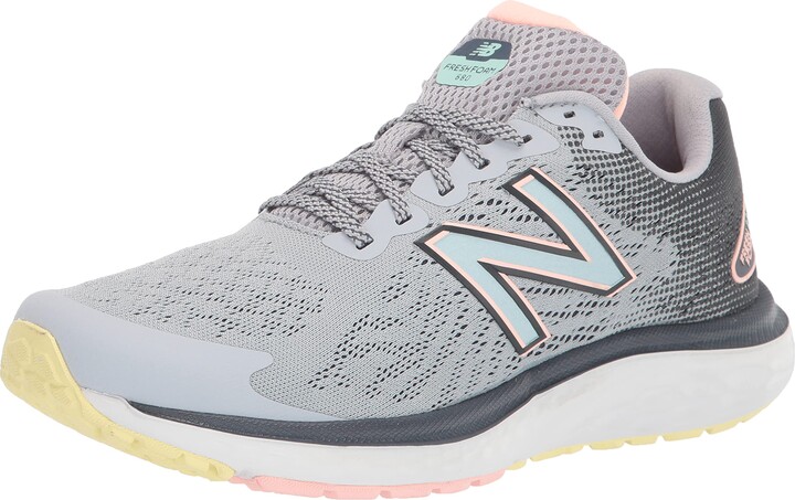 New Balance Women's Silver Performance Sneakers | ShopStyle